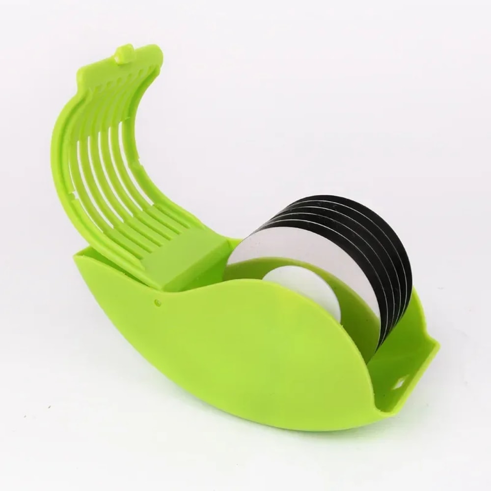 Stainless Steel Herb Cutter Roller Manual Vegetable Chopper With Blades 2