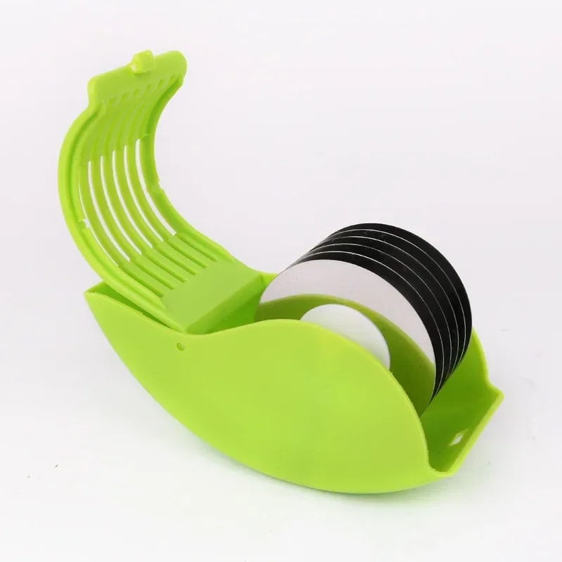 Stainless Steel Herb Cutter Roller Manual Vegetable Chopper With Blades 2