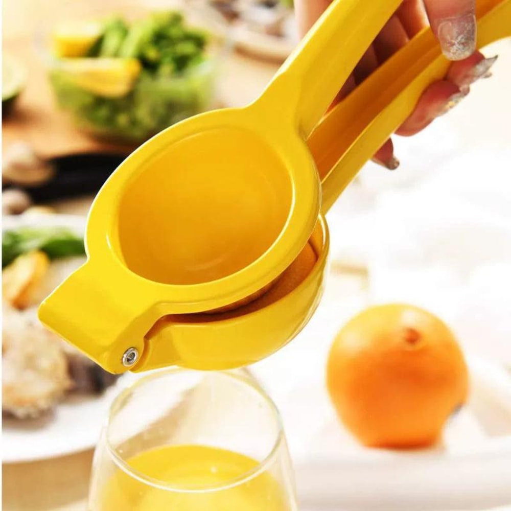 Premium Aluminum Manual Lemon Squeezer Hand Press Citrus Juicer Portable Kitchen Tool