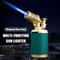Windproof Torch Lighter With Blue Flame BuiltIn Cigar Cutter 1