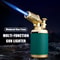Windproof Torch Lighter With Blue Flame BuiltIn Cigar Cutter 1