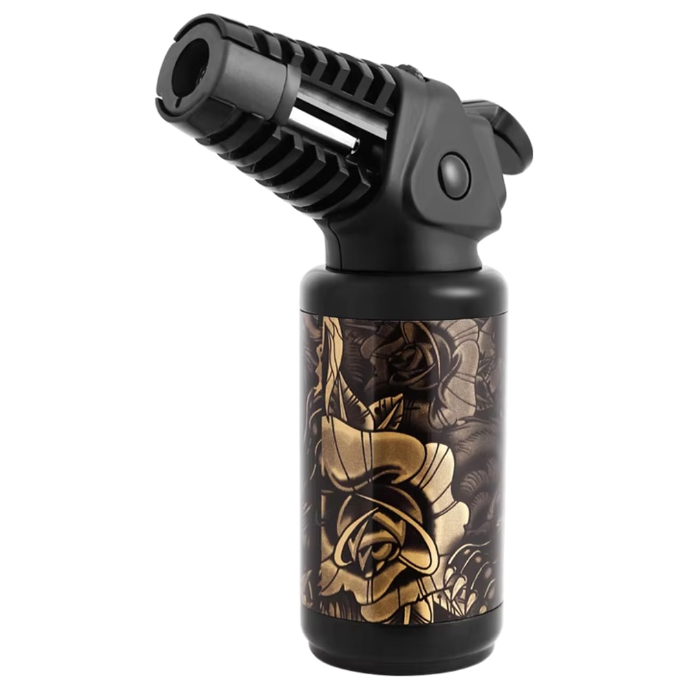 Windproof Butane Torch Lighter Adjustable Flame Cigar And Camping Tool 6