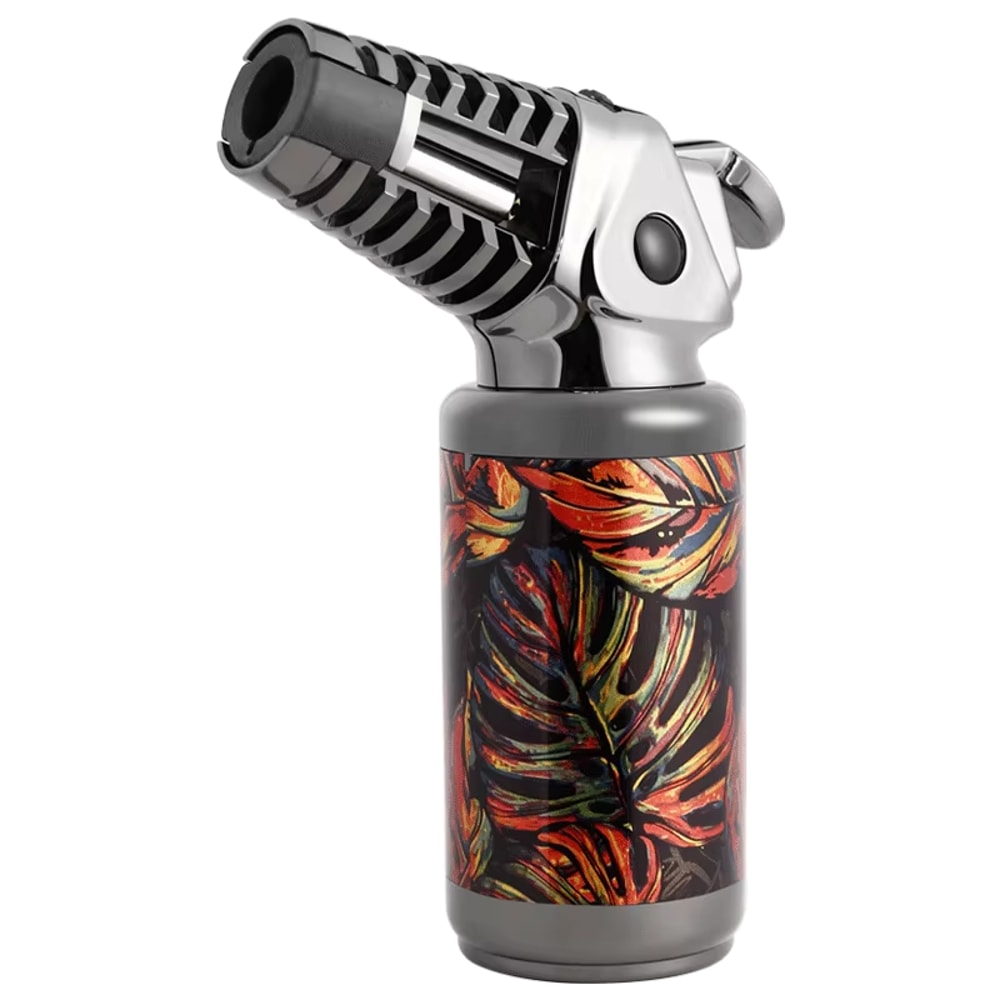 Windproof Butane Torch Lighter Adjustable Flame Cigar And Camping Tool 7