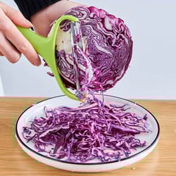 wide mouth vegetable chopper manual food slicer kitchen veggie shredder