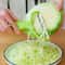 Wide Mouth Vegetable Chopper Manual Food Slicer Kitchen Veggie Shredder 2