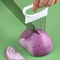 Precision Onion Slicer Vegetable Holder Stainless Steel Safe Cutting Tool 0