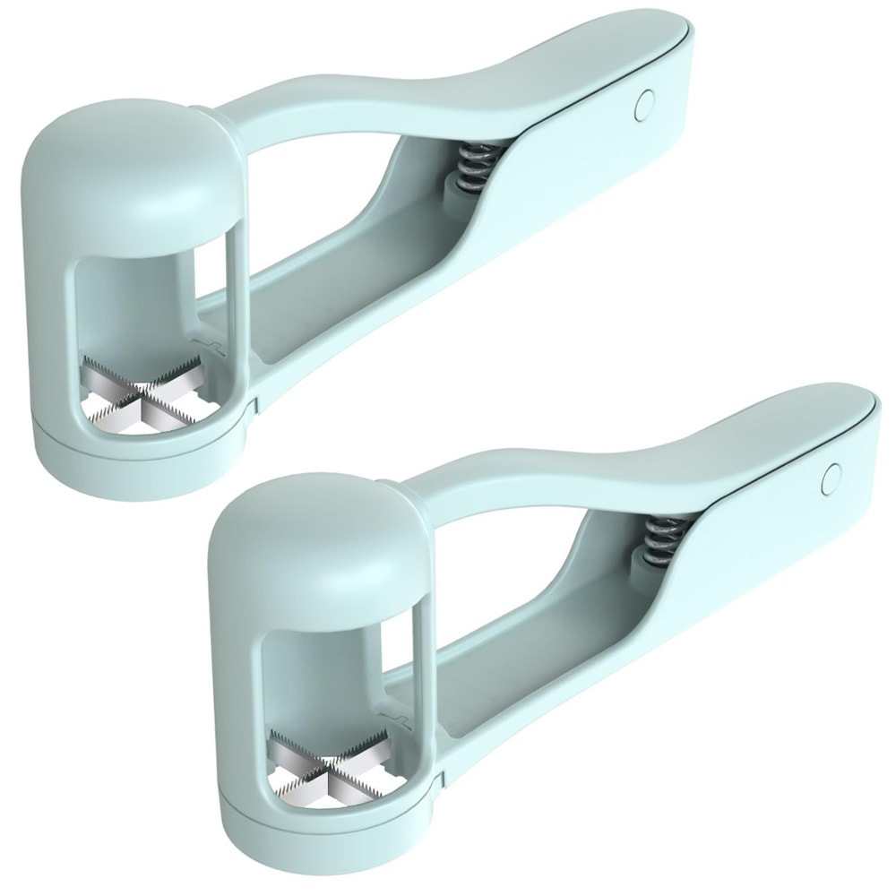 QuickSlice Grape Slicer & Fruit Cutter Tool for Kids Safe Kitchen Prep