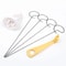 Manual Spiral Potato Cutter Tornado Slicer with Stainless Steel Skewers for Perfect Spiral Chips
