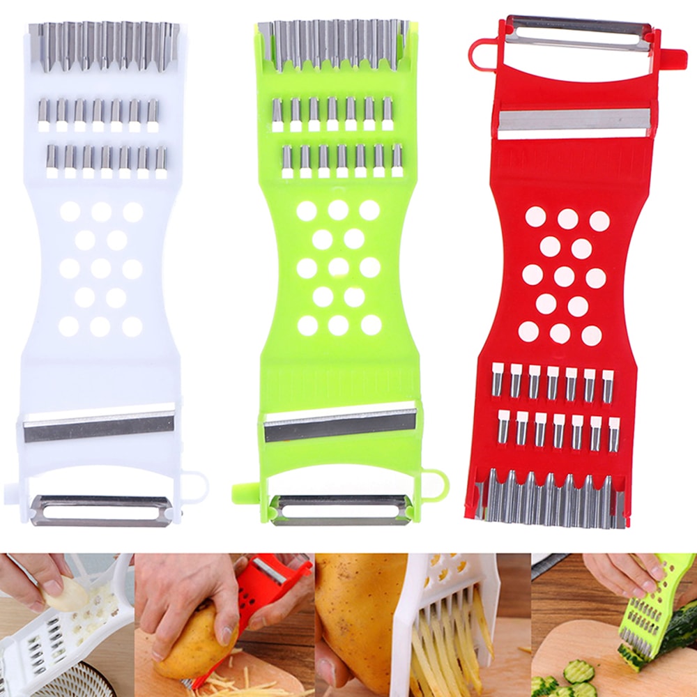 Multi-Function Vegetable Peeler and Fruit Cutter Kitchen Gadget