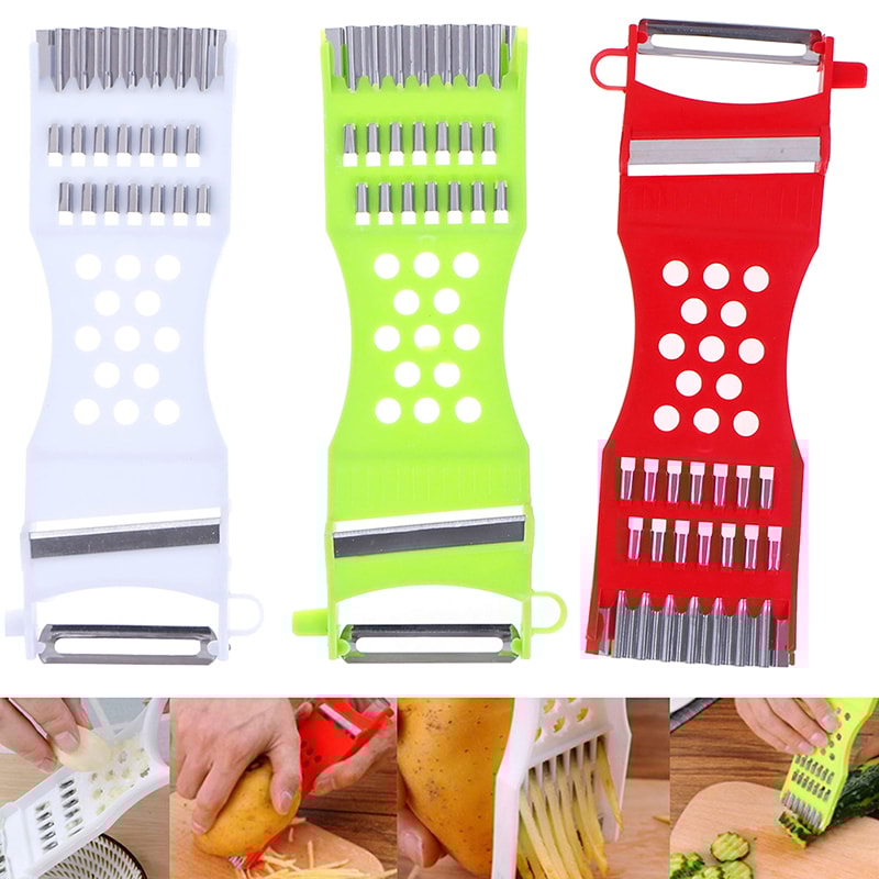 Multi-Function Vegetable Peeler and Fruit Cutter Kitchen Gadget