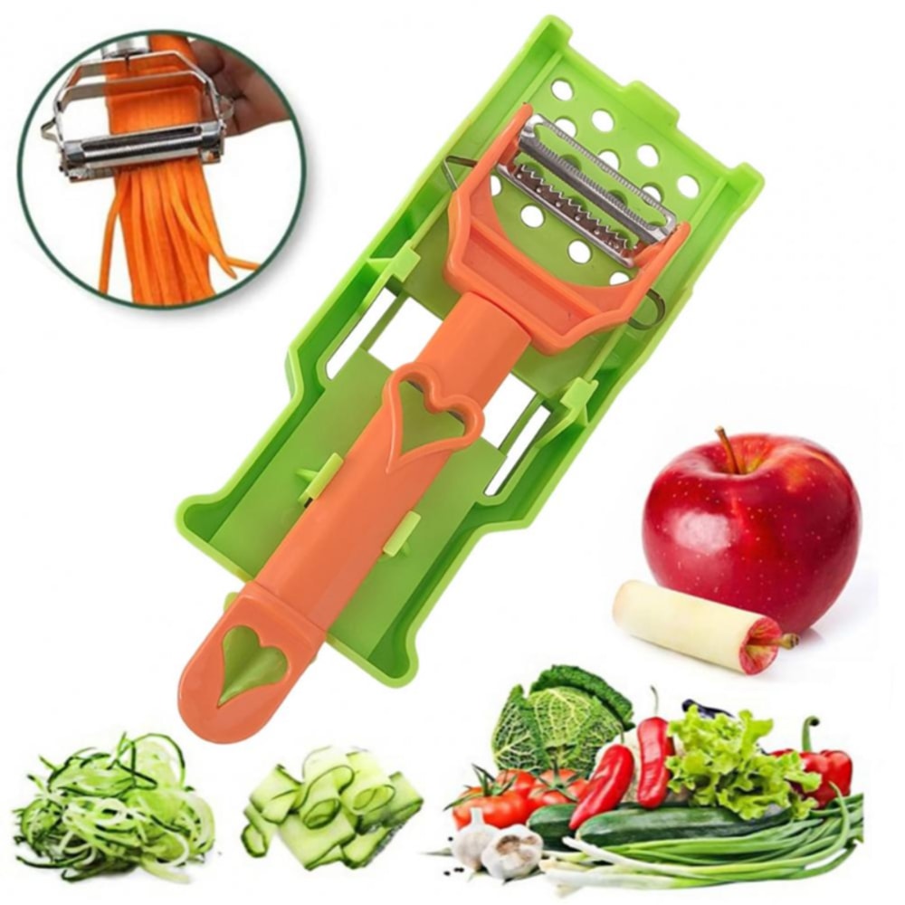 Stainless Steel Vegetable Peeler & Kitchen Slicer Tool