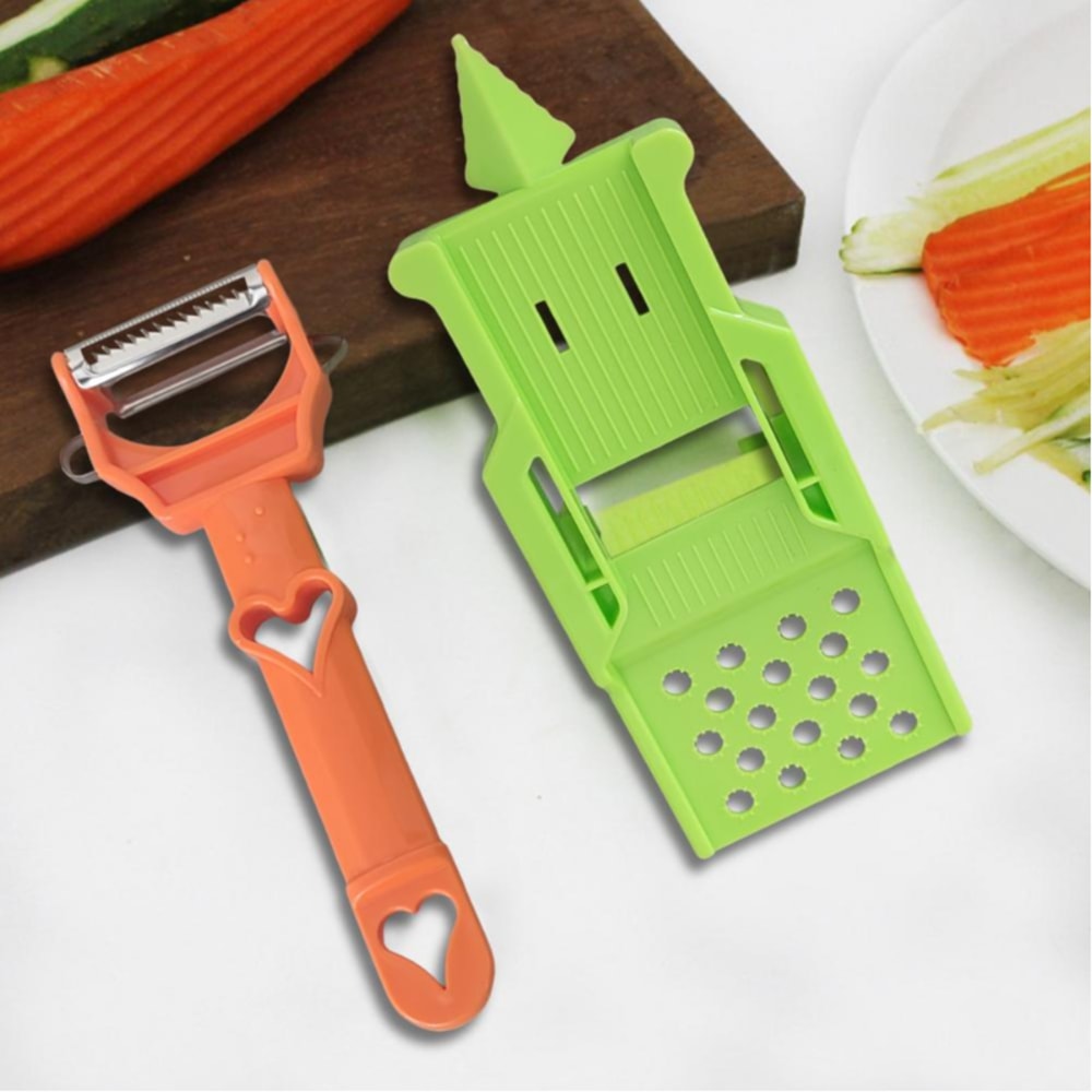 Stainless Steel Vegetable Peeler & Kitchen Slicer Tool