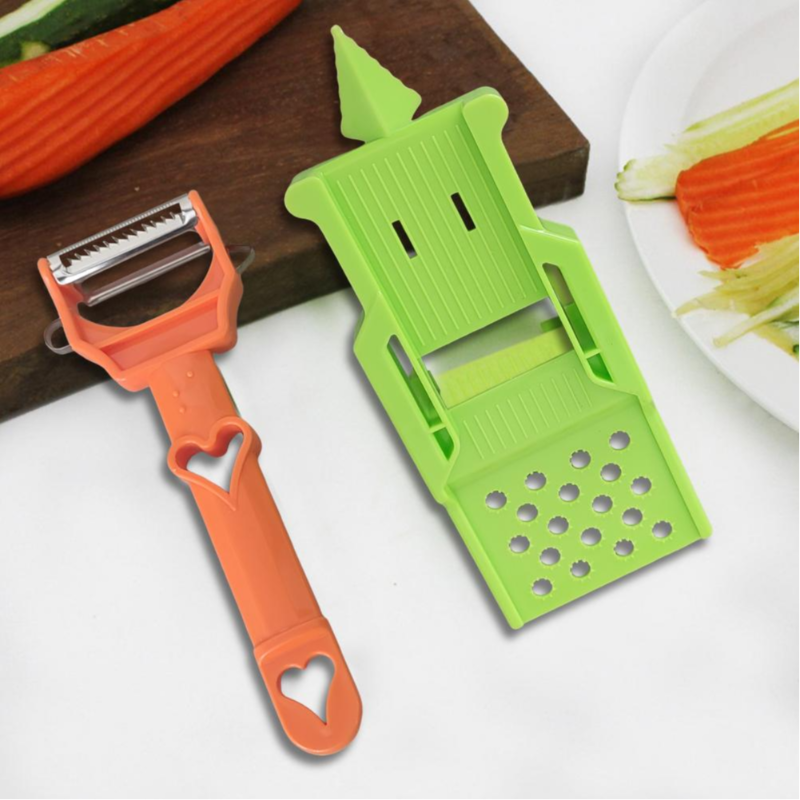 Stainless Steel Vegetable Peeler & Kitchen Slicer Tool