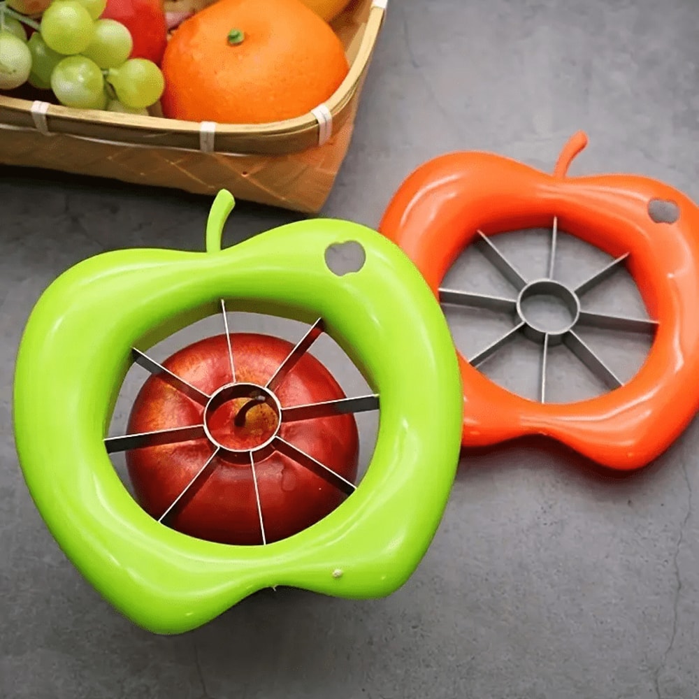 Stainless Steel Apple Slicer Fruit Cutter Efficient Vegetable Chopper For Kitchen Outdoor Use 0