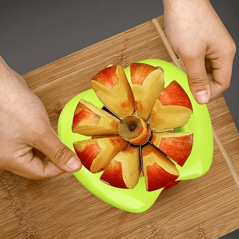 Stainless Steel Apple Slicer Fruit Cutter Efficient Vegetable Chopper For Kitchen Outdoor Use 2