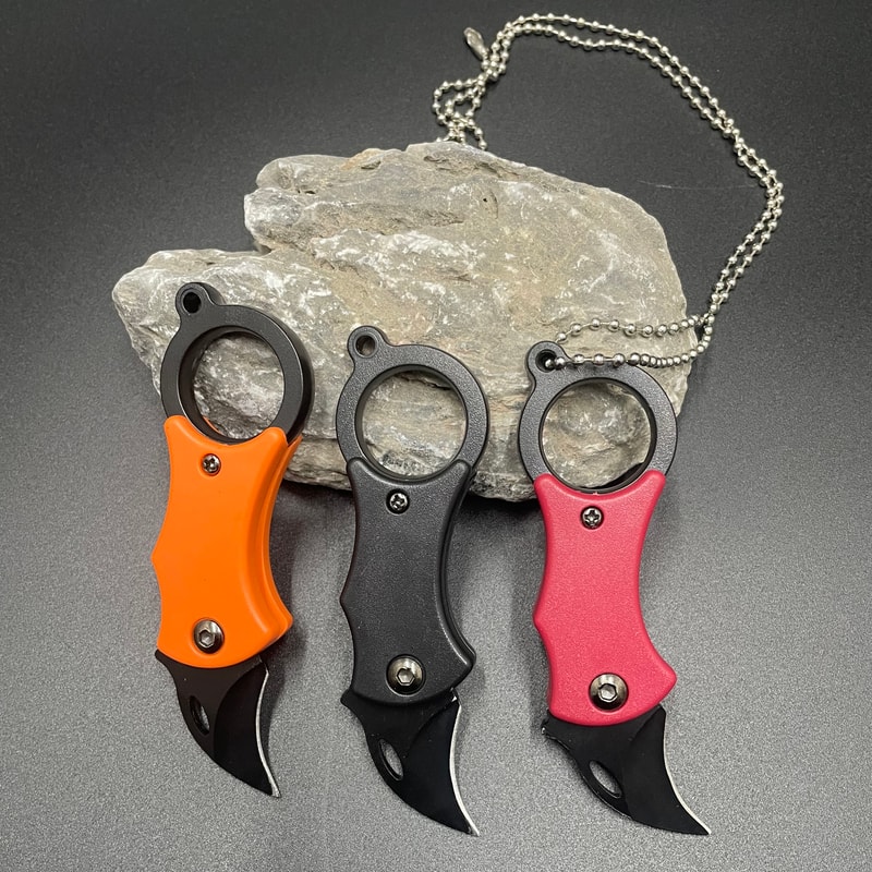 Mini Folding Knife Compact Portable Pocket Knife For EDC Camping KeychainFriendly 0