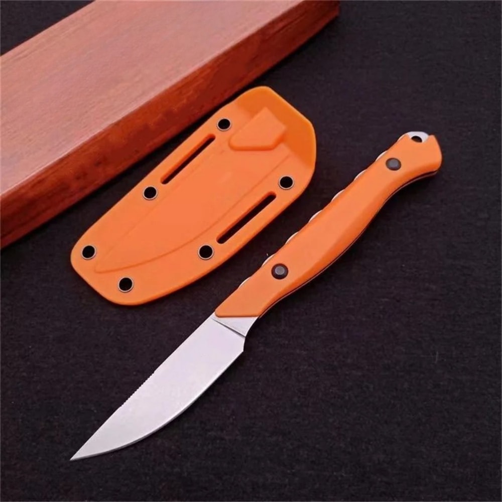 Durable Fixed Blade Knife With Blade Santoprene Handle For Camping EDC And Hiking 6