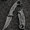 High-Quality Tiger Motif Folding Knife Steel Blade, EDC Outdoor Tool for Camping, Hiking & Fishing