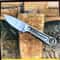 Survival Tactical Knife Multifunctional Outdoor Tool With Stainless Steel Blade Sheath 0