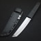 Portable Survival Knife Fixed Blade, ABS Handle, Camping EDC Multitool for Self-defense