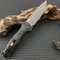 Folding Tactical Knife with Plain Drop Point Blade Grivory Handle for Camping, Hunting & Self-Defense