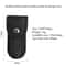 Tactical Knife Pouch Set Durable Nylon Case For Folding Knives Multitool Pliers Accessories 5