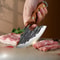 HandForged Professional Meat Cutting Knife Ideal For Slaughter Butchering Meat Preparation 0