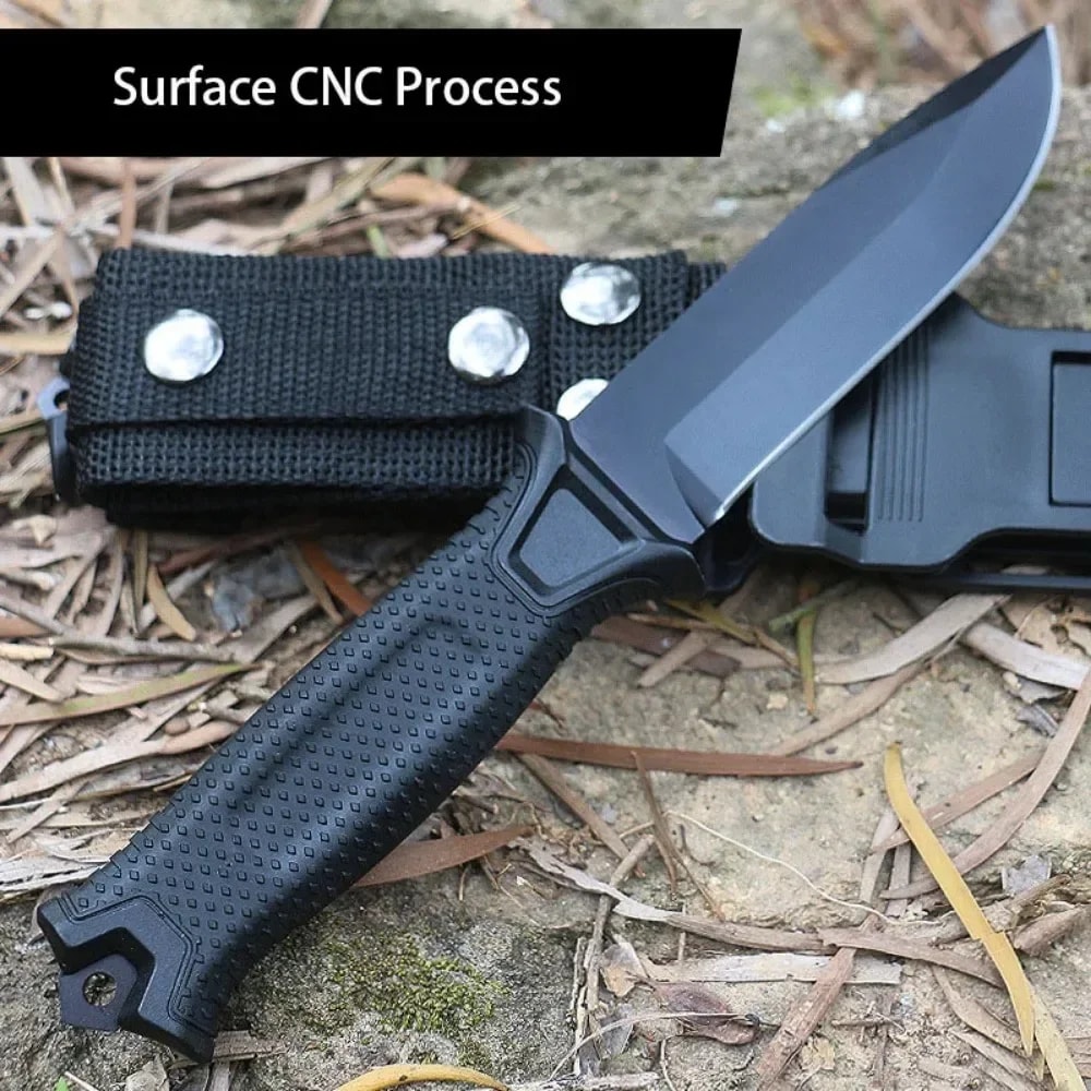 Outdoor Tactical Stainless Steel Pocket Knife for Men Camping & Self-Defense Tool