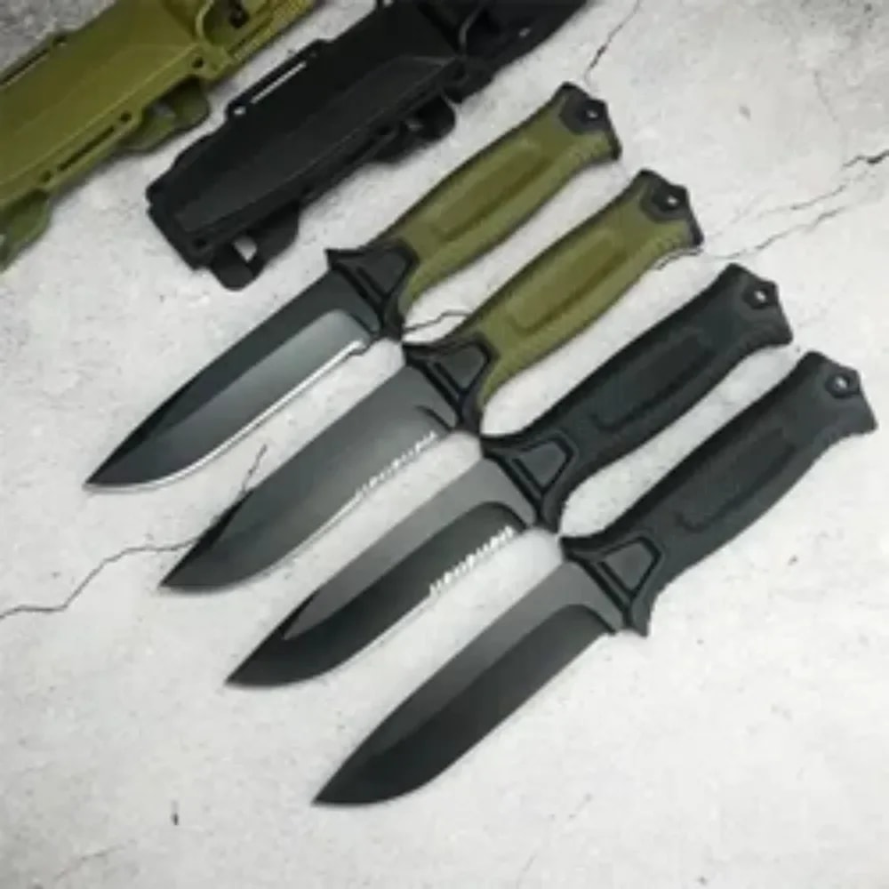 Outdoor Tactical Stainless Steel Pocket Knife for Men Camping & Self-Defense Tool