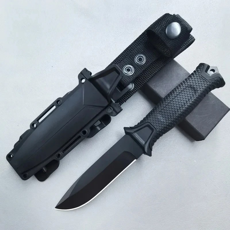 Outdoor Tactical Stainless Steel Pocket Knife for Men Camping & Self-Defense Tool
