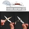 Mini Folding Knife Portable Keychain Knife for Camping, Survival & Everyday Carry