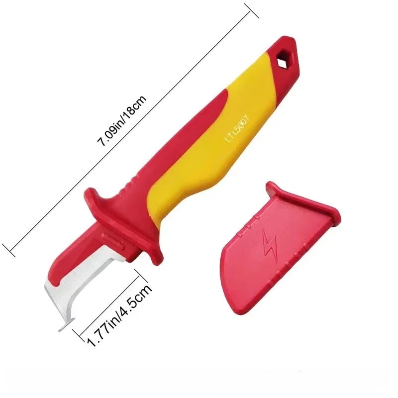 Insulated Wire Stripping Shears Straight Curved Hook Types Manual Electrical Tool For Precise Cab 4
