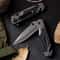 Heavy-Duty Tactical Folding Knife for Men EDC Multitool, Self Defense & Outdoor Survival Knife