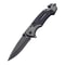 Heavy-Duty Tactical Folding Knife for Men EDC Multitool, Self Defense & Outdoor Survival Knife
