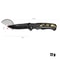 Folding Stainless Steel Fishing Knife Portable PP Handle for Camping & Meat Cutting