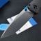 Mini Tactical Folding Knife with Carbon Fiber Handle Compact Survival Pocket Knife for Outdoor Defense and Everyday