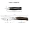Outdoor Folding Pocket Knife with Sharp Blade & Wood Handle Ideal for Hunting and Survival Gear