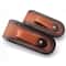 Genuine Cowhide Leather Knife Sheath Storage Pouch Durable Foldable Knife Holder For Tactical Tool 2