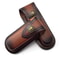 Genuine Cowhide Leather Knife Sheath Storage Pouch Durable Foldable Knife Holder For Tactical Tool 4