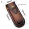Genuine Cowhide Leather Knife Sheath Storage Pouch Durable Foldable Knife Holder For Tactical Tool 6