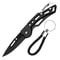 Portable Stainless Steel Folding Knife Compact Survival Tool for Camping, Hunting, and Outdoor Adventures