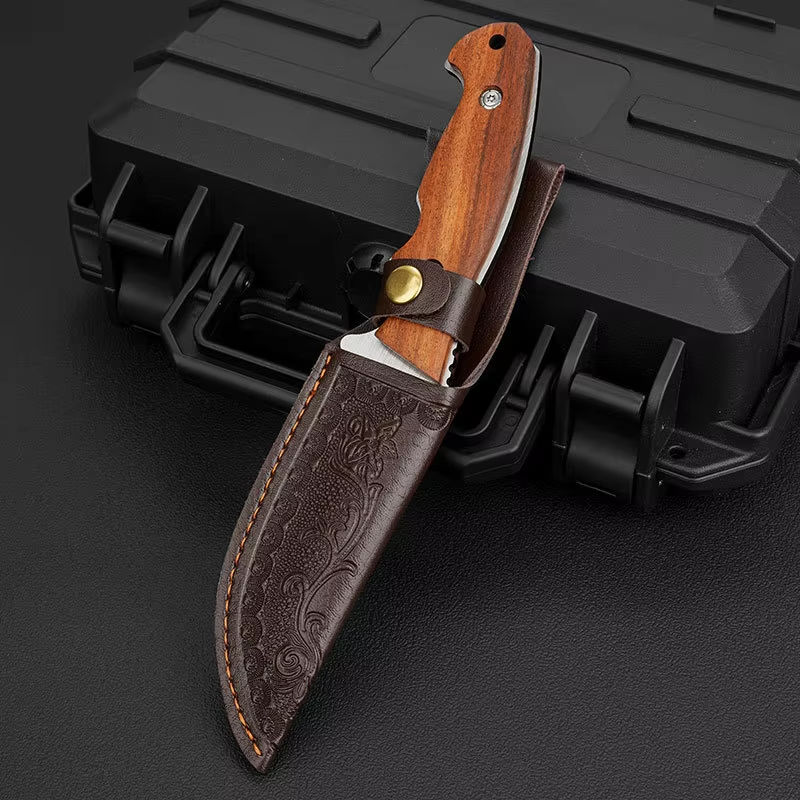 Portable Mini Selfdefense Survival Knife Stainless Steel Multipurpose Knife For Outdoor Camping Fr 0