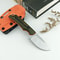 Fixed Blade Tactical Knife Durable Outdoor Camping EDC Tool with Sheath