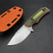 Fixed Blade Tactical Knife Durable Outdoor Camping EDC Tool with Sheath