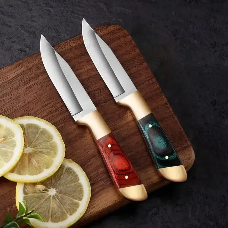 Portable EDC Survival Knife Multi-functional Outdoor Boning, BBQ, and Pocket Knife