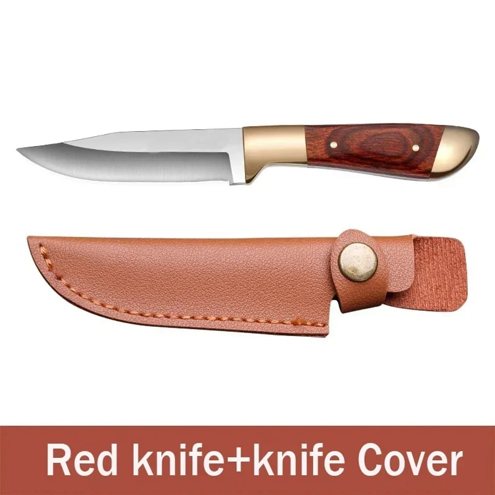 Portable EDC Survival Knife Multi-functional Outdoor Boning, BBQ, and Pocket Knife