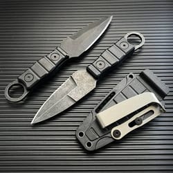 high-hardness survival knife portable edc utility knife for camping & outdoor adventures