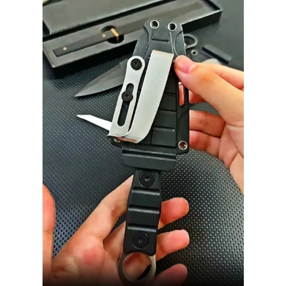 HighHardness Survival Knife Portable EDC Utility Knife For Camping Outdoor Adventures 2