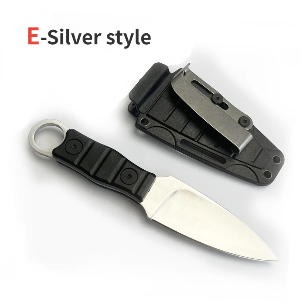 HighHardness Survival Knife Portable EDC Utility Knife For Camping Outdoor Adventures 10