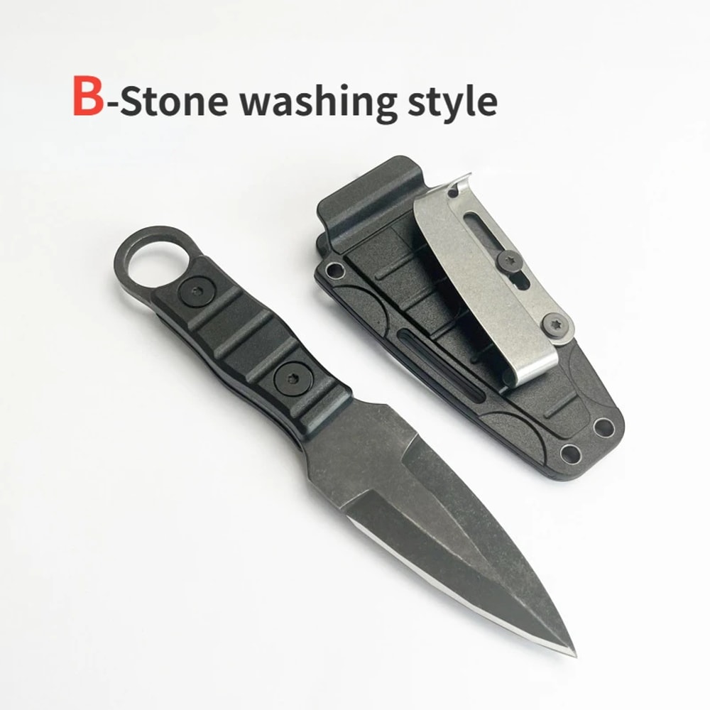 HighHardness Survival Knife Portable EDC Utility Knife For Camping Outdoor Adventures 7